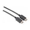 Câble DisplayPort 1.1 L+audio/vidéo digital 1.5m Noir - CUC EXERTIS CONNECT - CAB_DP_1.1_1.50M