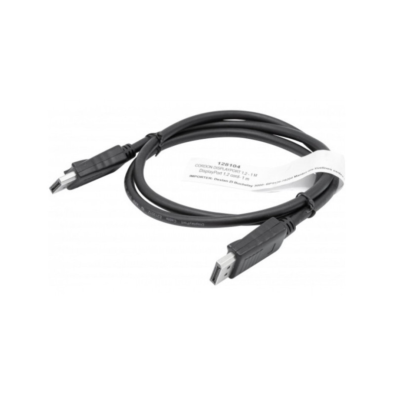 Câble DisplayPort 1.2 support 4K UHD 1m Noir - CUC EXERTIS CONNECT - CAB_DP_1.1_1M