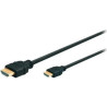 Câble HDMI mini mâle pour HDMI mâle 3m Noir - CUC EXERTIS CONNECT - CAB_HDMI_MINI_H_3M