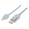 Câble DisplayPort 1.2/Mini DisplayPort 1m Blanc - CUC EXERTIS CONNECT - CAB_DP_MDP_1.2_1MB