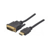 Câble HDMI A/DVI 5m Noir - CUC EXERTIS CONNECT - CAB_HDMI_DVI_5M_MM