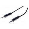 Câble Audio Jack 3.5mm Stéreo 3m Noir - CUC EXERTIS CONNECT - CAB_JACK_MM_3M