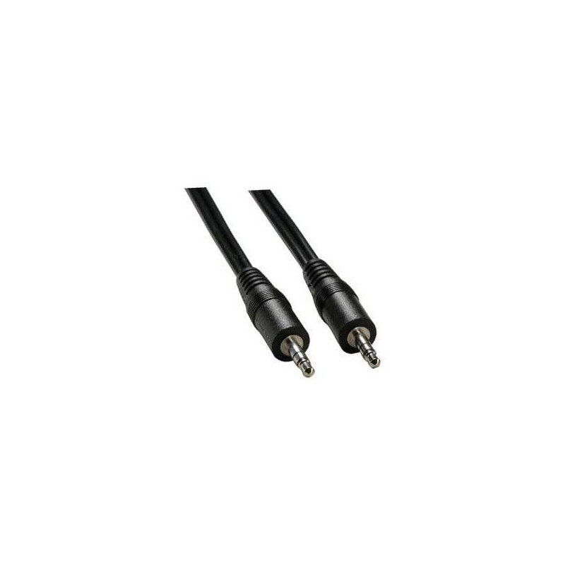 Câble Audio Jack 3.5mm Stéreo 3m Noir - CUC EXERTIS CONNECT - CAB_JACK_MM_3M