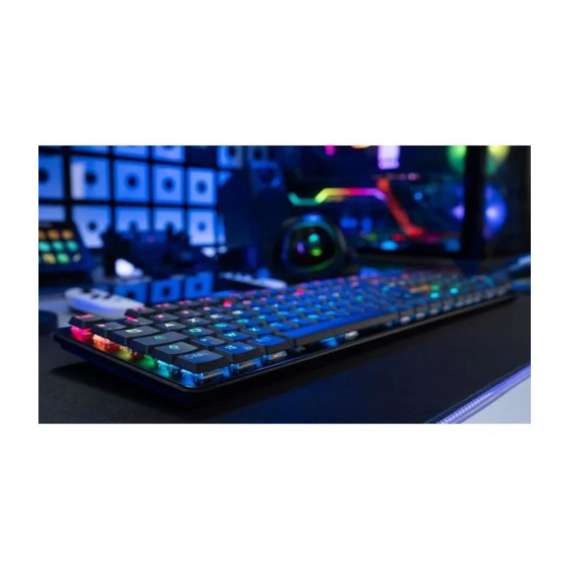 Clavier Gaming Keyz Platinium Filaire Mécanique RGB - THE G-LAB - BS_KEYZ_PLATINIUM