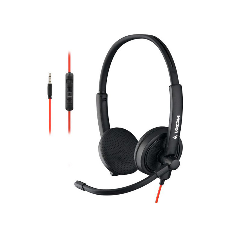 Micro-Casque MC301 Noire - BLUESTORK - BS_MC301