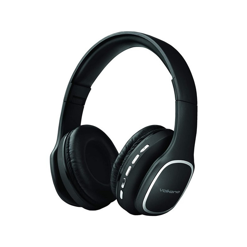 Casque Bluetooth Phonic Series Noir - VOLKANO - VOL_VK_2002_BK