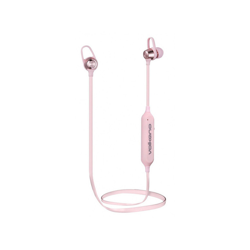 Écouteurs Bluetooth Rush 2.0 Pink - VOLKANO - VOL_VK_1106_PK