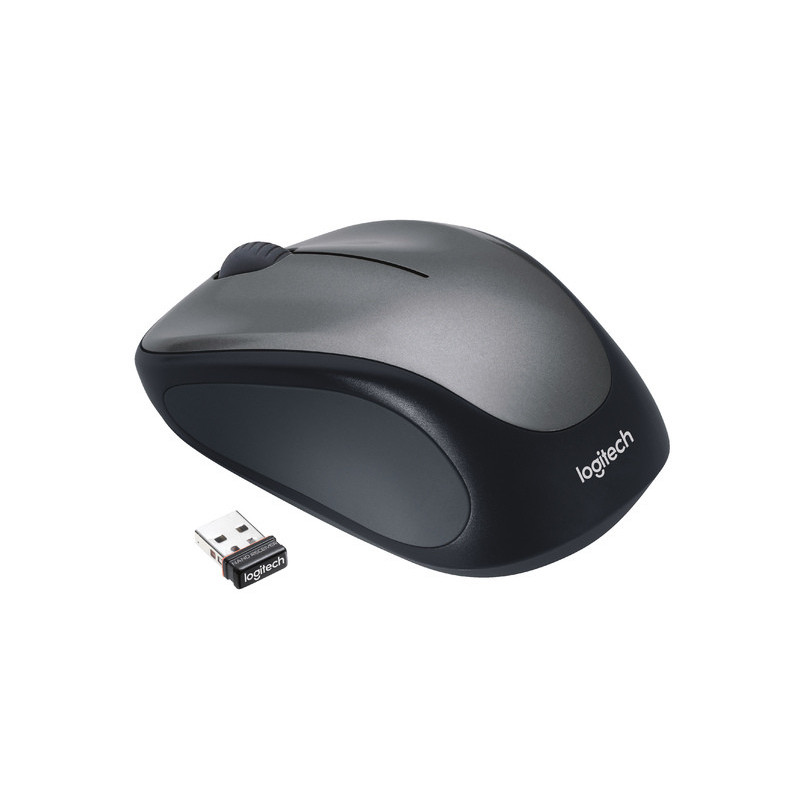 Souris sans Fil Optique 1000 DPI Gris - LOGITECH - SOU_LOG_M235_SIL