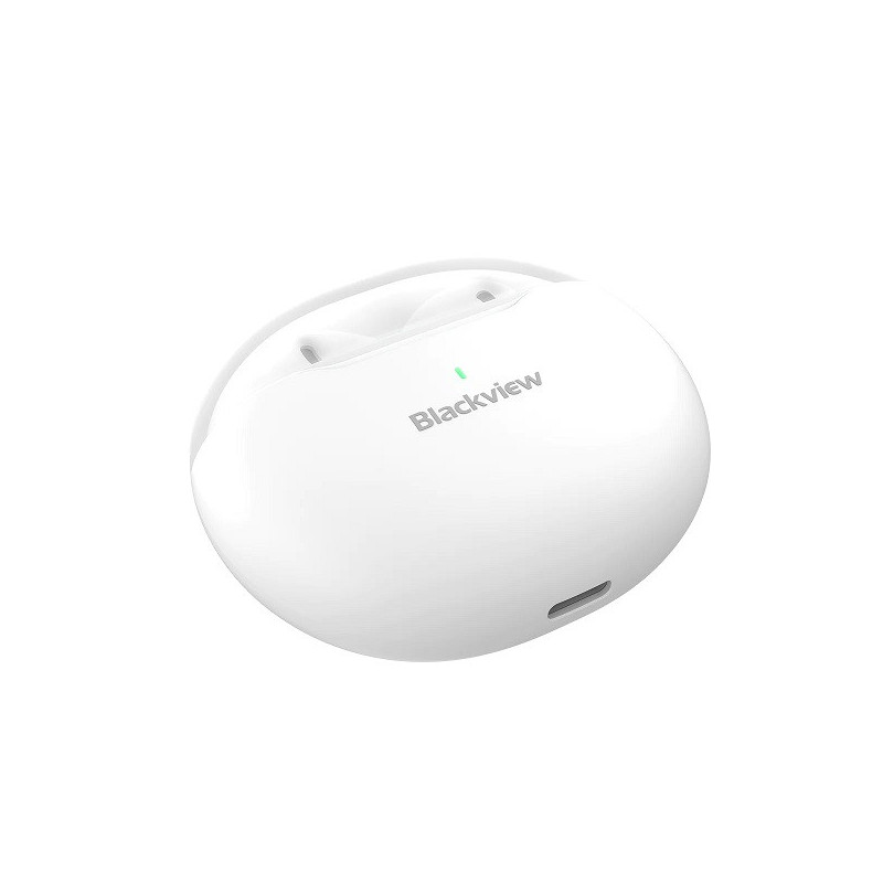 Ecouteurs Bluetooth 5.3 Airbuds 6 Dernière Version Blanc - BLACKVIEW - CAS_BV_AIRBUDS_6