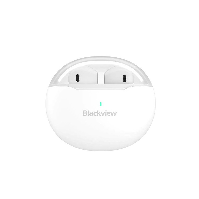 Ecouteurs Bluetooth 5.3 Airbuds 6 Dernière Version Blanc - BLACKVIEW - CAS_BV_AIRBUDS_6