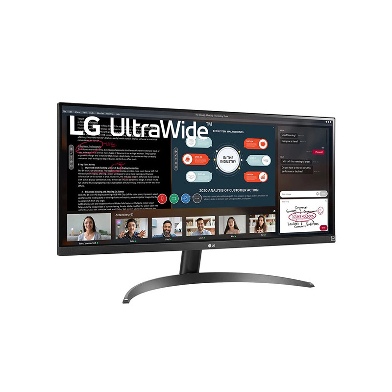 Écran UltraWide LED 29'' (73 cm) Full HD IPS HDR10 5ms - LG