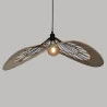 Suspension Luminaire Cosy en métal filaire D75cm Beige 