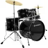 Batterie acoustique Studio DrumSet Fusion Noir - DIVARTE - DIVSTUDIODRUMSETBK,