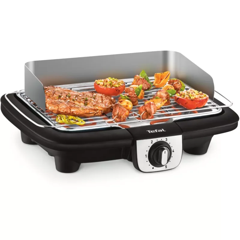 Barbecue électrique Easygrill Adjust Inox Table 2300W - TEFAL - BG90A