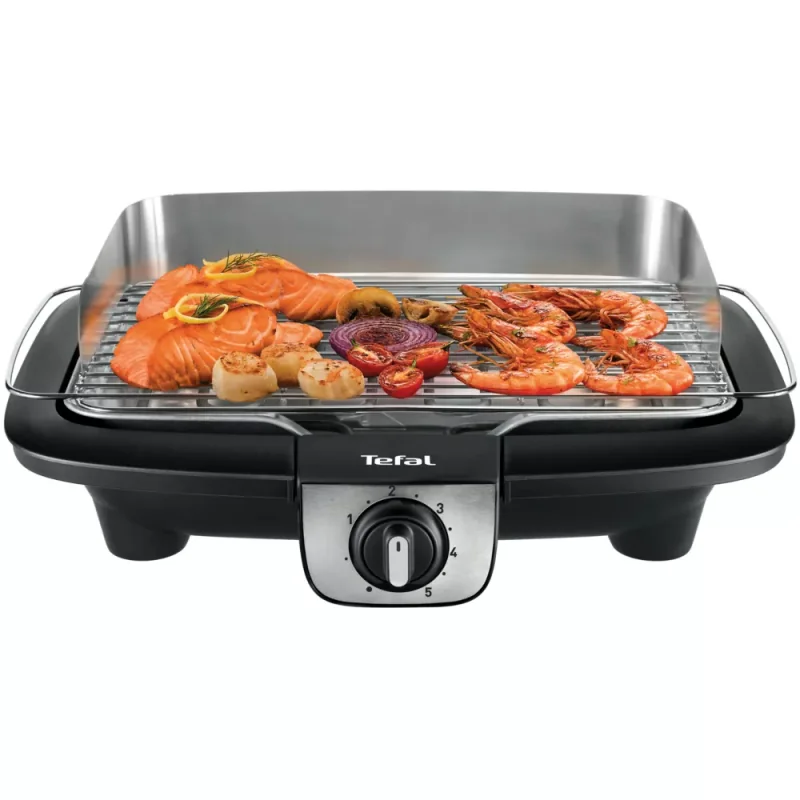 Barbecue électrique Easygrill Adjust Inox Table 2300W - TEFAL - BG90A