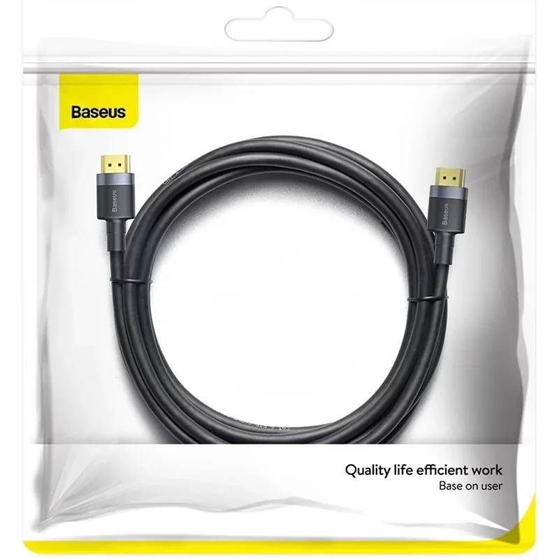 Câble HDMI Cafule 4K Mâle 3m Noir - BASEUS - BAS218208