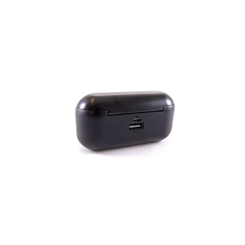 Ecouteurs sans fil stéréo Powerbank 2en1 Noir - INOVALLEY - INCO14BTHB