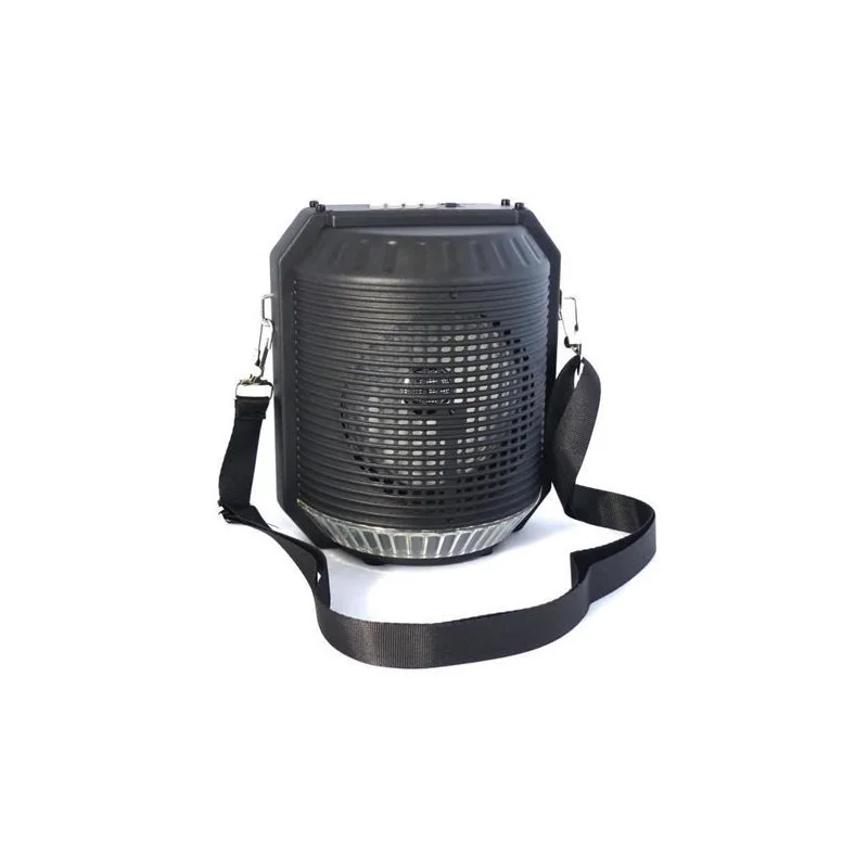 Enceinte lumineuse karaoke Bluetooth 20W Noir - INOVALLEY - INHP74BTH