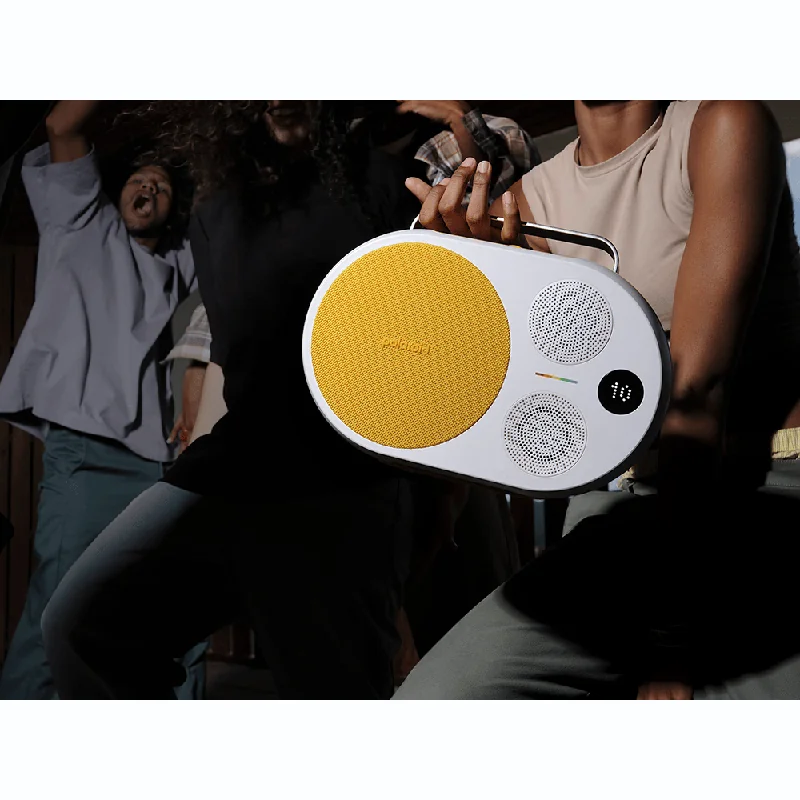 Enceinte sans fil Bluetooth Music Player 4 5OW Blanc/Jaune - POLAROID - POLAPLAYERP4JAUNE