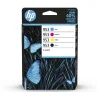 Pack de 4 cartouches jet d'encre - HP - HP953COUL