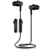 Écouteurs Aimantés Bluetooth/MP3 Noir - AVENZO - AV634NG