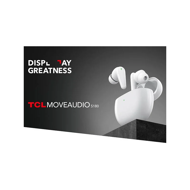 Écouteurs Bluetooth Move Audio S180 Blanc - TCL - TCLTW183BLCEU4