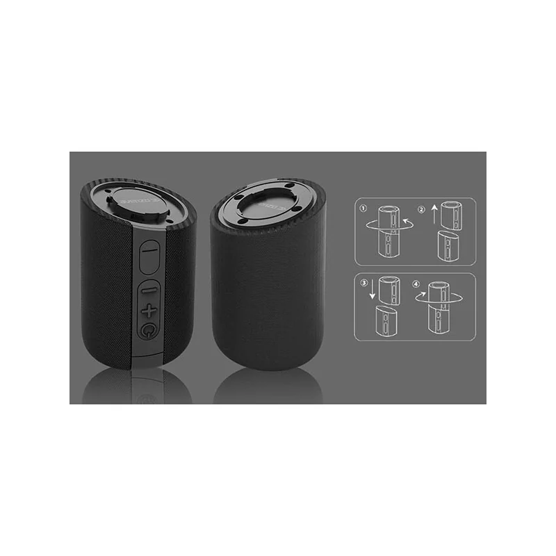 Enceinte Bluetooth 2en1 10W Noir - AVENZO - AVSP3003B