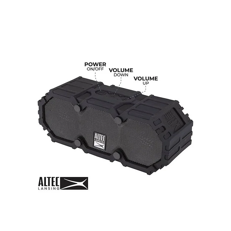 Enceinte Nomade Bluetooth LifeJacket 2 Noir - ALTEC LANSING - AL-IMW477BLK