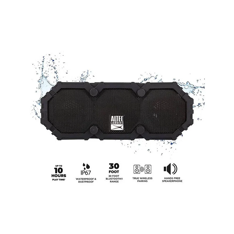 Enceinte Nomade Bluetooth LifeJacket 2 Noir - ALTEC LANSING - AL-IMW477BLK