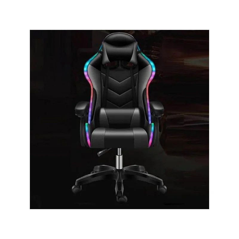 Fauteuil Gaming Massant Gris/Noir - HP - INSEATGAMEBTHNG