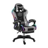 Fauteuil Gaming Massant Gris/Noir - HP - INSEATGAMEBTHNG