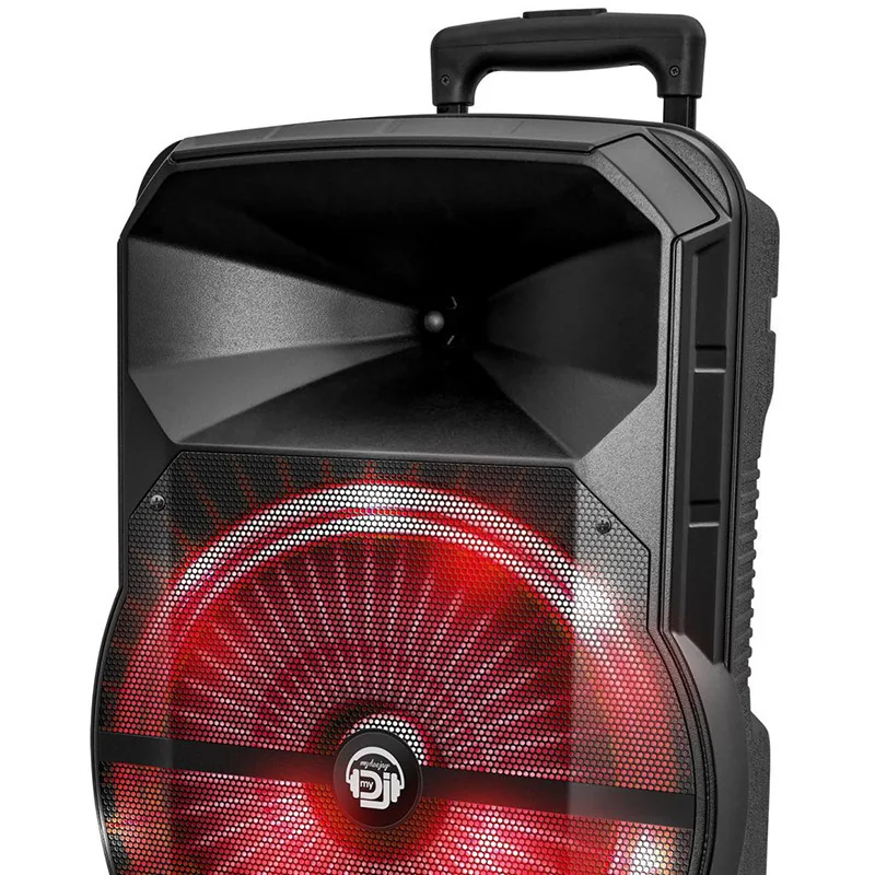 Enceinte Sono Mobile RVP à LEDs 600W 12 USB Bluetooth - MY DEEJAY - MDJ12RVB