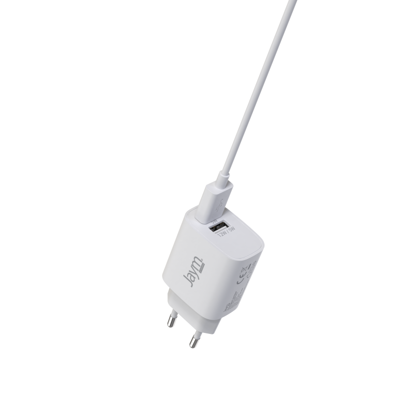 Combo - Etagère magnétique et porte lampe avec bouton finition blanc