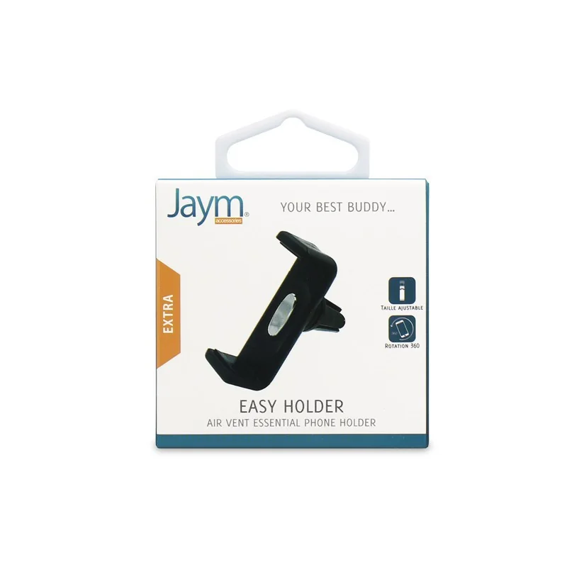 Support Voiture universel fixation Grill Noir - JAYM - JMSV0002