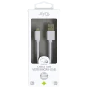 Câble USB Vers Micro-USB 2.4A 1.5m Blanc - JAYM - JMPOPCâble 032