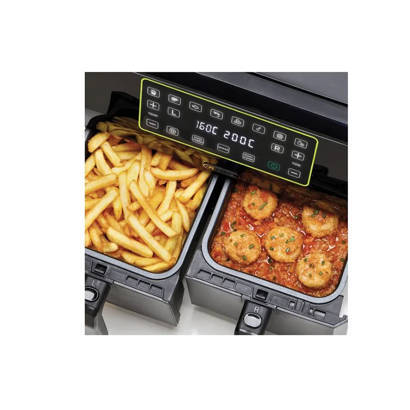 Friteuse Airy Fryer Dual 1700W Noir - ARIETE - ARI4623