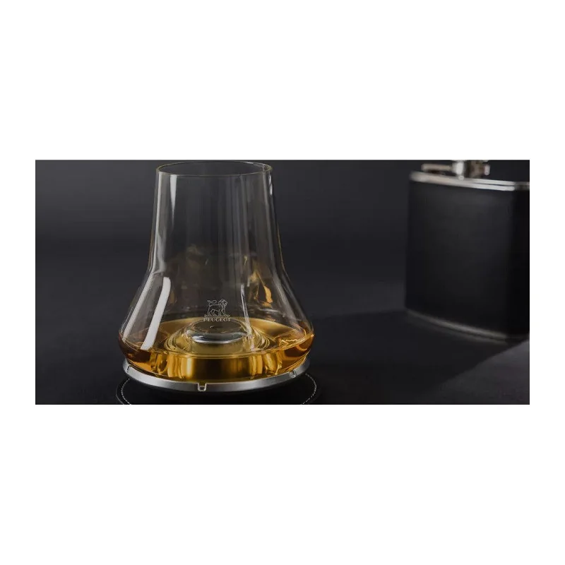 Set de dégustation Impitoyable Whisky et Alcool 19cl Transparent - PEUGEOT - 266097