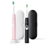 Brosse à dents électrique Sonicare ProtectiveClean 4300 Noir/Rose pastel - PHILIPS - HX6800/35