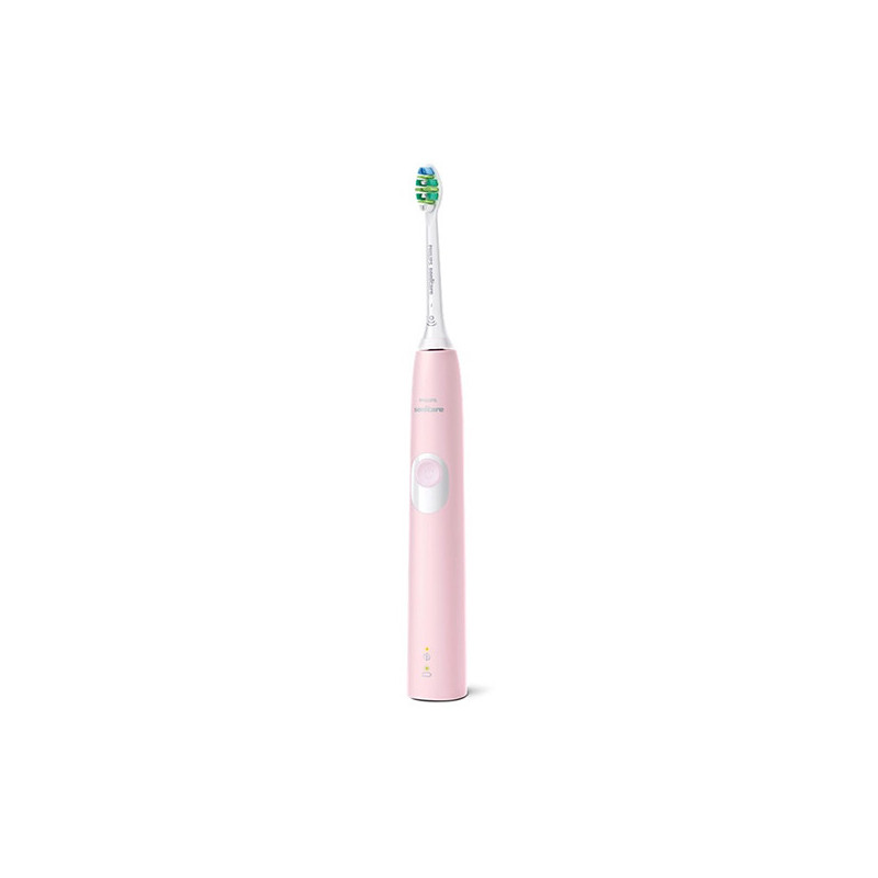 Brosse à dents électrique Sonicare ProtectiveClean 4300 Noir/Rose pastel - PHILIPS - HX6800/35