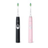 Brosse à dents électrique Sonicare ProtectiveClean 4300 Noir/Rose pastel - PHILIPS - HX6800/35