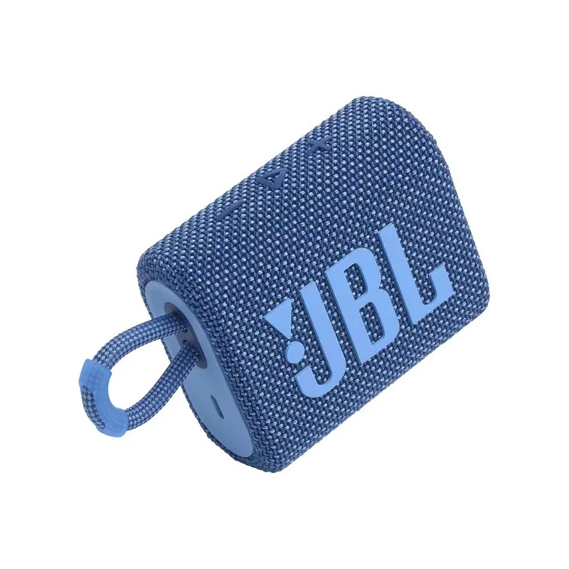 Enceinte ultra-portable étanche Go 3 Eco Bleu - JBL - JBLGO3ECOBLU.