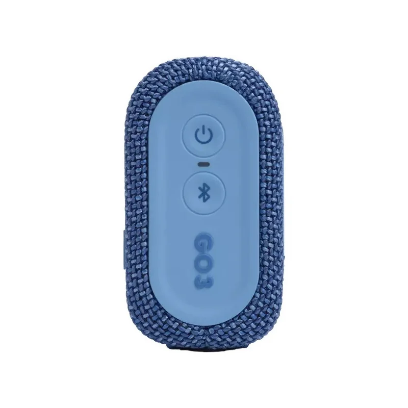 Enceinte ultra-portable étanche Go 3 Eco Bleu - JBL - JBLGO3ECOBLU.