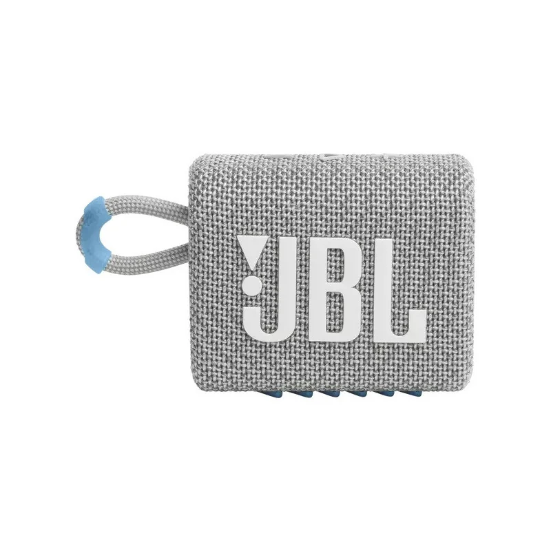 Enceinte ultra-portable étanche Go 3 Eco Blanc - JBL - JBLGO3ECOWHT.