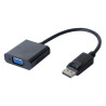 Convertisseur actif DisplayPort 1.2 vers VGA 15cm Noir - CUC EXERTIS CONNECT - ADA_DP_VGA.