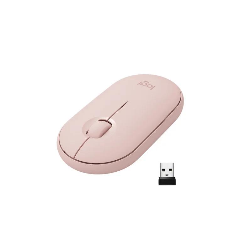 Souris sans fil Pebble M350 Rose - LOGITECH - LOG_910-005717