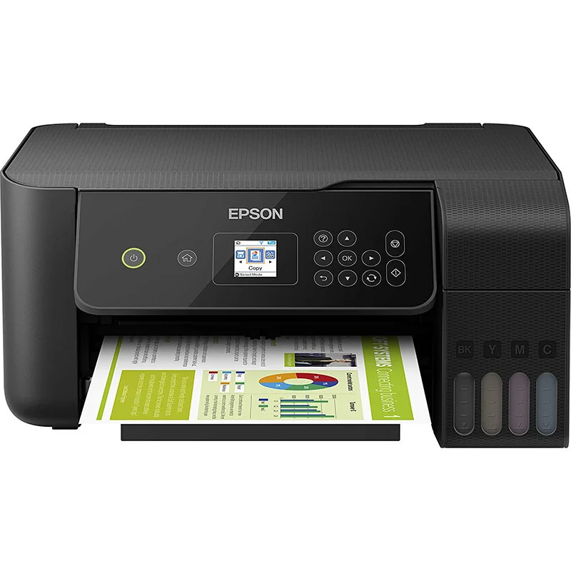 Imprimante Jet d'encre Multifonction Ecotank L3160 Noir - EPSON - EPS_C11CJ65405