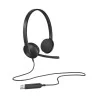 Micro-casque filaire H340 Usb Headset Noir - LOGITECH - LOG_981-000475