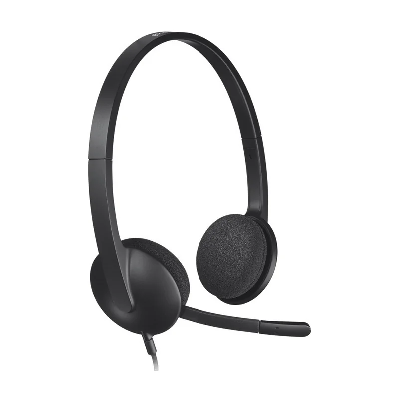 Micro-casque filaire H340 Usb Headset Noir - LOGITECH - LOG_981-000475