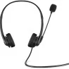 Micro-casque stéréo filaire G2 Noir - HP - 428H6AA/ABB