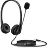 Micro-casque stéréo filaire G2 Noir - HP - 428H6AA/ABB